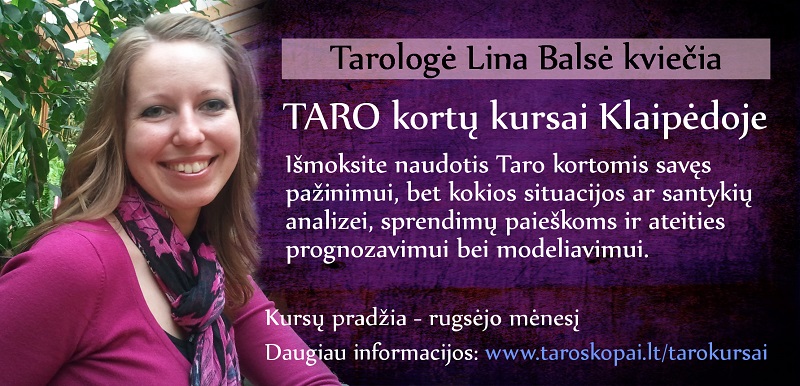 Taro kortų kursai Klaipedoje